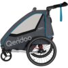 Qeridoo Fahrradanhänger QUPA 1 blau