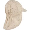 Sterntaler Schirmmütze mit Nackenschutz Ringel Anker beige 53