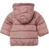 S. Oliver Steppjacke mit Kapuze und Plüschfutter rosa 62