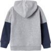Name It Sweatshirt 2in1 mit Kapuze Game Time grau 92