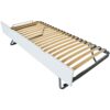ABC MEUBLES Schubladenbett 80×190 aus massiver Buche – Weiß