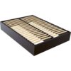 ABC MEUBLES Bettkasten 2-Sitzer aus Massivholz robust – 140×190 – Schwarz