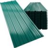 Gardebruk® Trapezblech 12er-Set Grün 129x46cm gelocht 7m²