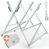 monzana® Holzsägebock Metall verzinkt 83x81x88cm