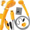 Deuba® Campingdusche Gelb mit Tauchpumpe