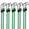 monzana® Spanngummi 10er-Set Grün Expander 61cm