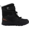 Jack Wolfskin Polar Bear-B Texapore High VC Kinder Wander- und Bergschuhe, grau, Gr. 35 35 EU