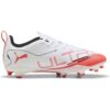 Puma Ultra 5 Play FG/AG Junior Kinder Fußballschuhe, weiß, Gr. 30 30 EU