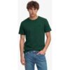 29.99 Superdry Herren Essential Gesticktes Logo T-shirt in Schmaler Passform Green – Größe: S