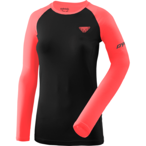 Dynafit Alpine PRO L/S Laufshirt Damen Ultra Coral Gr. XS