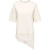 JDYALMA 2/4 LACE DETAIL T-SHIRT JRS female
