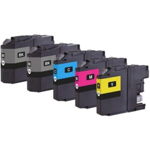 TonerPartner Multipack Kompatibel zu Brother LC-421 VAL enthält 5x Tintenpatrone