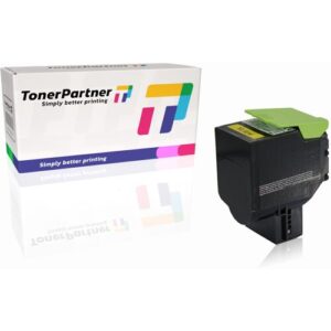 TonerPartner Kompatibel zu Lexmark C242XY0 Tonerkartusche, gelb