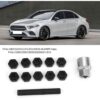 JUTE Set Mit 12 Diebstahlsicherungssteckdosen, Kompatibel Mit Benz Und Mercedes – Exklusiv Bei International Warehouse