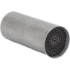 HEAT Katalysator Aus Edelstahl Für Motorradauspuffanlagen, Universeller Vorder-/mittelschalldämpfer, 42 X 100 Mm