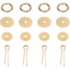 LEDE Antike Messing-möbelgriffe, Vintage, Elegant, Diy, Schubladengriffe, Praktisch, U-form, Goldfarben