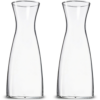 perlopur Glaskaraffe Doppelpack 0,8 oder 1,3 Liter