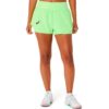 ASICS Match Laser Cut Shorts Damen – limette  female