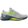 Wilson Rush Pro 4.0 Sandplatzschuh Herren – Weiß, Grau  male