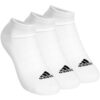 adidas Sportswear Low Sportsocken 3er Pack – Weiß, Schwarz 34-36