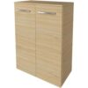 FACKELMANN B.STYLE Doppel Midischrank 60 cm breit, Braun