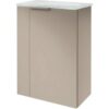 FACKELMANN SBC B.PARIS Gäste WC Waschtisch Set 45 cm breit, Grau, Waschbecken…