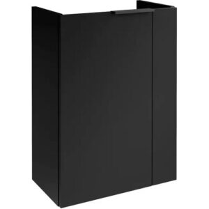 FACKELMANN SBC B.PARIS Waschbeckenunterschrank Gäste WC 45 cm breit, Schwarz…