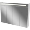 FACKELMANN TWINDY LED Spiegelschrank 110 cm breit, Weiß