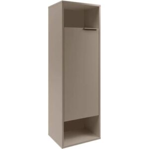 FACKELMANN B.PARIS Midischrank 40 cm breit, Grau, Türanschlag links