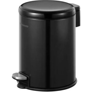 FACKELMANN MILANO Kosmetikeimer 3L, Schwarz matt