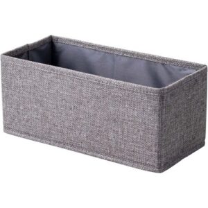 FACKELMANN Aufbewahrungskorb 28 cm breit, Grau, faltbar