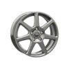 Autec Tallin Titan Silver 7×17 ET 50 5/108 Alufelge Silber