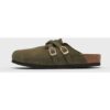 Birkenstock Blair Suede Leather green 38 female