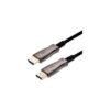 Value HDMI Anschlusskabel HDMI-A Stecker 10 m Schwarz 14.99.3488 8K UHD, Aktiv mit Signalverstärkung, AOC (Aktives optisches Kabel) HDMI-Kabel
