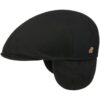 Sidney Plus Cashmere Flatcap Zechbauer by Mayser schwarz 58 cm male