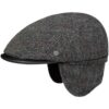 Windproof Flatcap mit Ohrenklappen by bugatti grau 55 cm male
