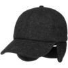 Cap mit Ohrenklappen by Lipodo anthrazit M (57-58 cm) male