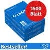 Easyprint Druckerpapier Kopierpapier 1500 Blatt 3 x 500 A4 Premium Hochweiß CIE 160 Testsieger PEFC zertifiziert