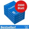 Easyprint Druckerpapier Kopierpapier 2000 Blatt 4 x 500 A4 Premium Hochweiß CIE 160 Testsieger PEFC zertifiziert
