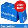 Easyprint Druckerpapier Kopierpapier 2500 Blatt 5 x 500 A4 Premium Hochweiß CIE 160 Testsieger PEFC zertifiziert