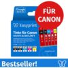 Easyprint Tintenpatronen für Canon 570/571 XL, Multipack (BK/BK/C/M/Y), 1 Stück