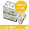 Infowerk Druckerpapier Kopierpapier 10000 Blatt 20 x 500 A4 Premium Hochweiß CIE 160 Testsieger PEFC zertifiziert