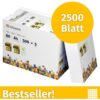 Infowerk Druckerpapier Kopierpapier 2500 Blatt 5 x 500 A4 Premium Hochweiß CIE 160 Testsieger PEFC zertifiziert
