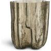 Craquelé-Vase, Höhe 27 cm, Taupe – Kosta Boda