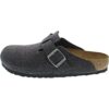 Birkenstock Boston Wool anthracite 43 male