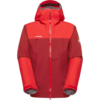 Mammut Wasserdichte Hardshell-Funktionsjacke die Berge Alto Guide HS Hooded Jacket Men Rot S