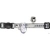 DOG SPORT HUNTER Katzenhalsband Modern Art Luxus, silber