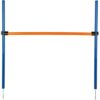 TRIXIE Fun Agility Hürde, Kunststoff, 123 x 115 cm, Ø 3 cm, blau / orange