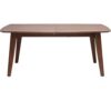 Miliboo Design-Esstisch ausziehbar Nussbaum L180-230 FIFTIES