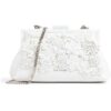 Ted Baker Fiorell Umhängetasche aus Leder, weiß